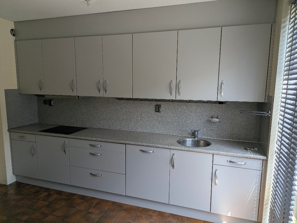 Complete keuken, Ophalen, Gebruikt, Enkelwandige keuken, Composiet