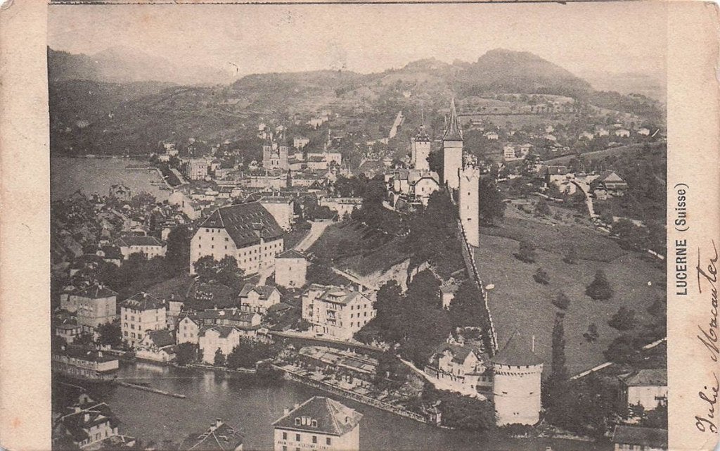 702-452-039 Lucerne (Suisse), Verzenden, Voor 1920, Overig Europa