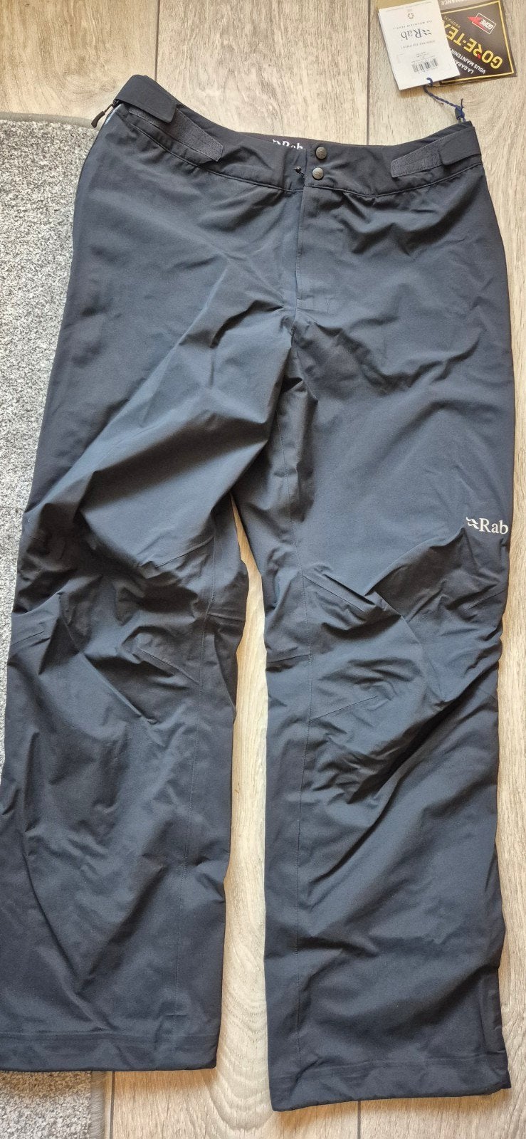 Rab Goretex regenbroek UK12 dames, Broek, Nieuw, Overige maten, Ophalen of Verzenden