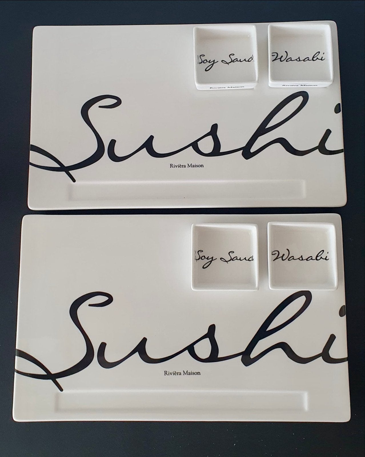 Riviera Maison Sushi sushi borden, Overige merken, Keramiek, Ophalen of Verzenden, Zo goed als nieuw