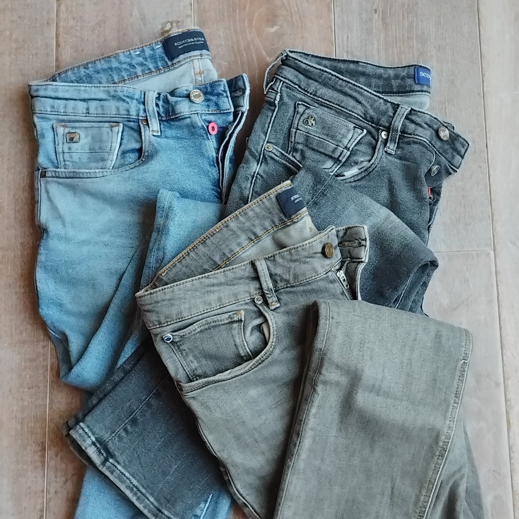 Scotch & Soda, Ralston / Tye,  W32/34, W32 (confectie 46) of kleiner, Ophalen of Verzenden, Grijs, Gedragen