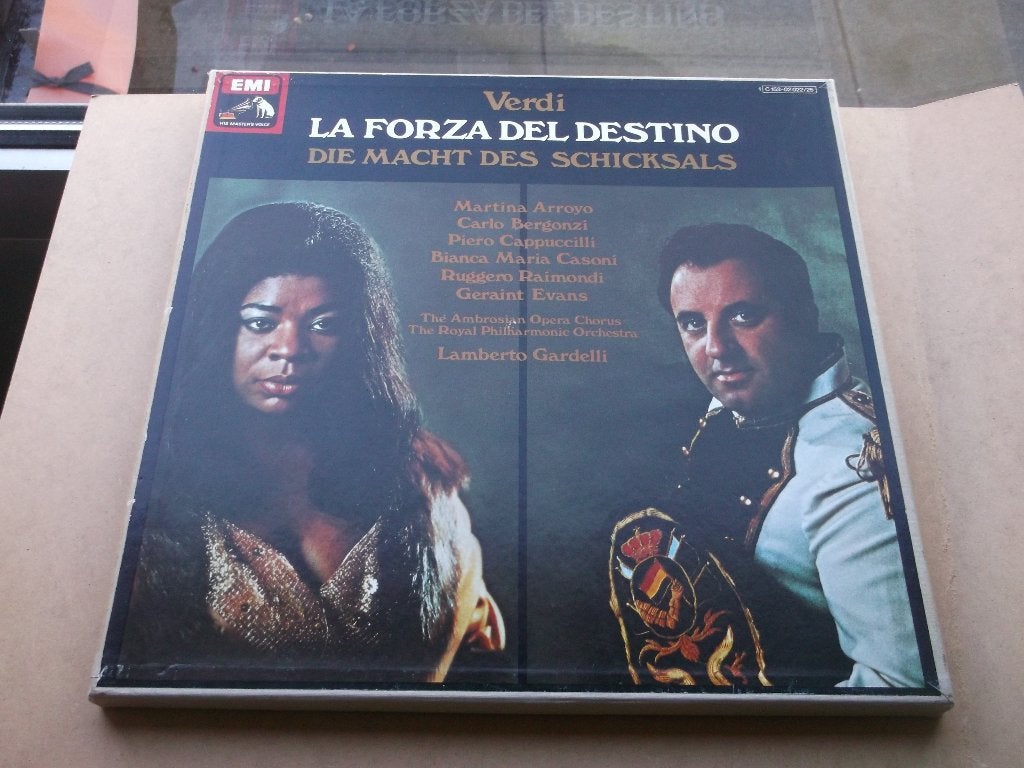Verdi~La Forza del Destino~Arroyo~Bergonzi~Cappuccilli, Opera of Operette, Ophalen of Verzenden, Zo goed als nieuw, 12 inch