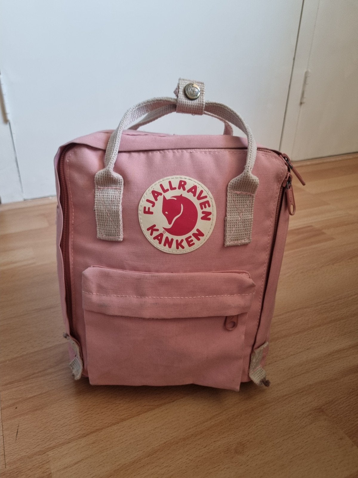 Mini roze Fjällräven Kånken rugtasje backpack, Ophalen of Verzenden, Gebruikt, Overige merken, Minder dan 30 cm