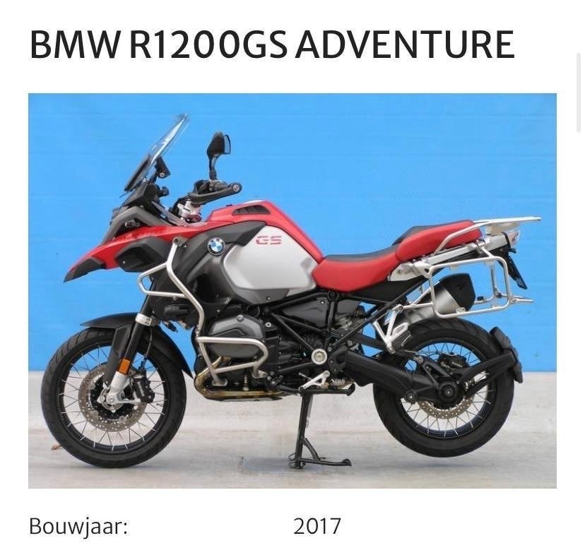 BMW GS 1200 adventure, Motoren, Particulier, Handvatverwarming, Toermotor
