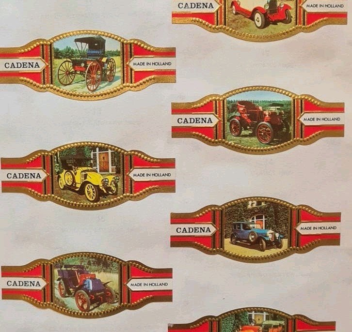 sigarenbandjes verzameling allerlei soorten, zie foto's, Ophalen of Verzenden, Gebruikt, Sigarenbandjes