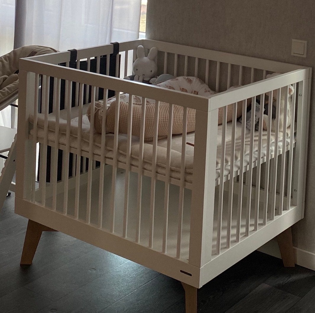 Kidsmill sixties box wit, Ophalen of Verzenden, Gebruikt, Rechthoekig, In hoogte verstelbaar