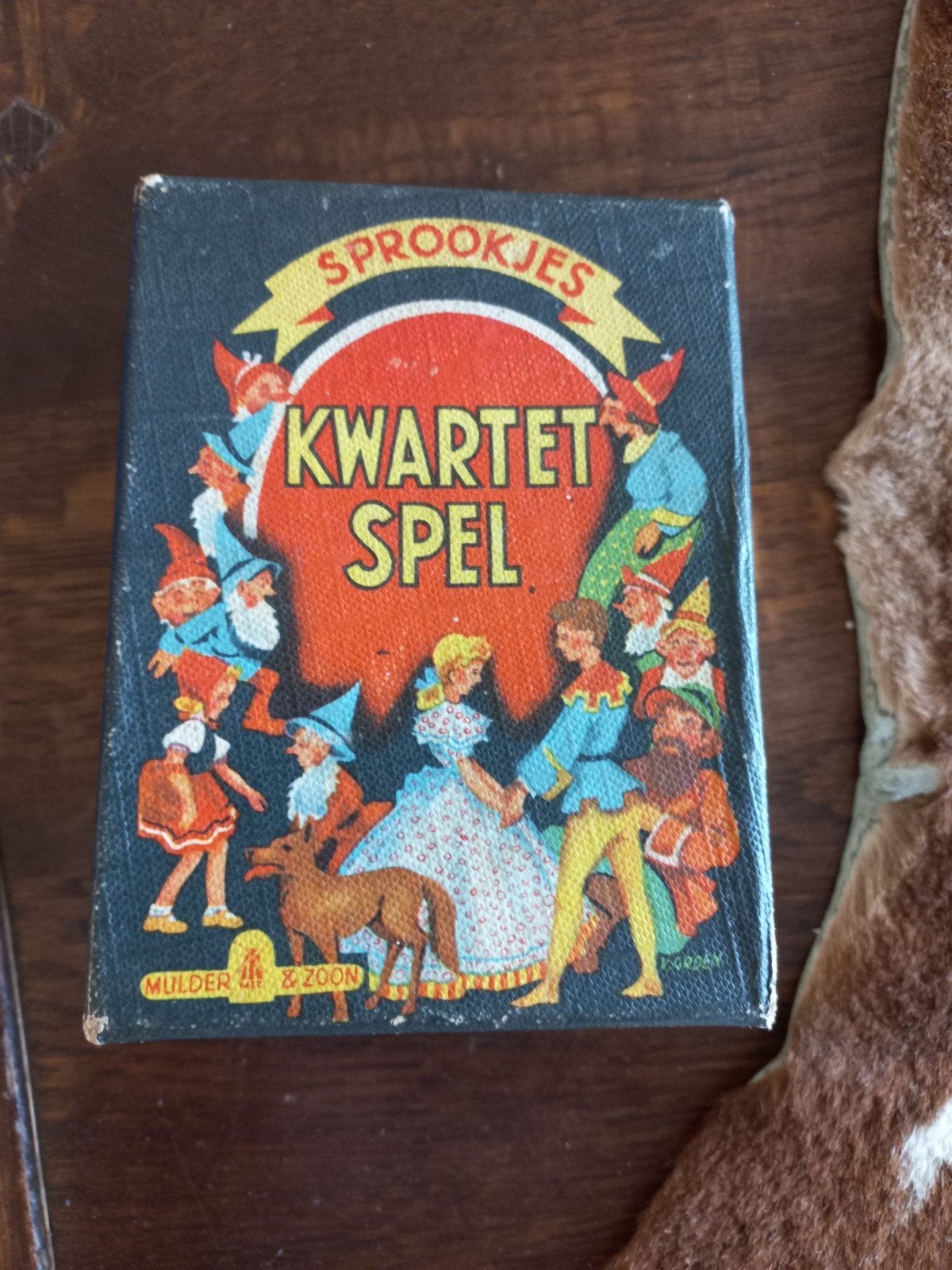 Vintage kwartetspel, Ophalen of Verzenden, Gebruikt, Kwartet(ten)