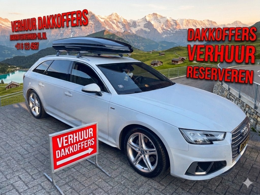 Thule Dynamic 800 Dakkoffer Huren – 430L, Ophalen, Gebruikt