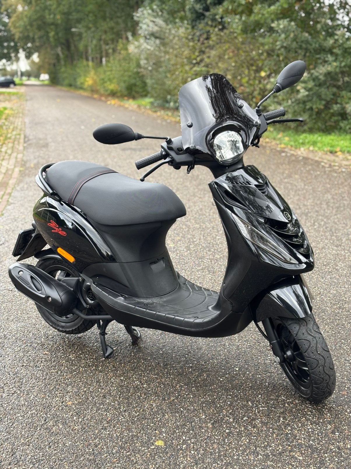 ✅ Zeer Nette Piaggio Zip Sp Brom 2015 80cc Performance! ✅, Fietsen en Brommers, Zip, Ophalen of Verzenden, Zo goed als nieuw, Benzine