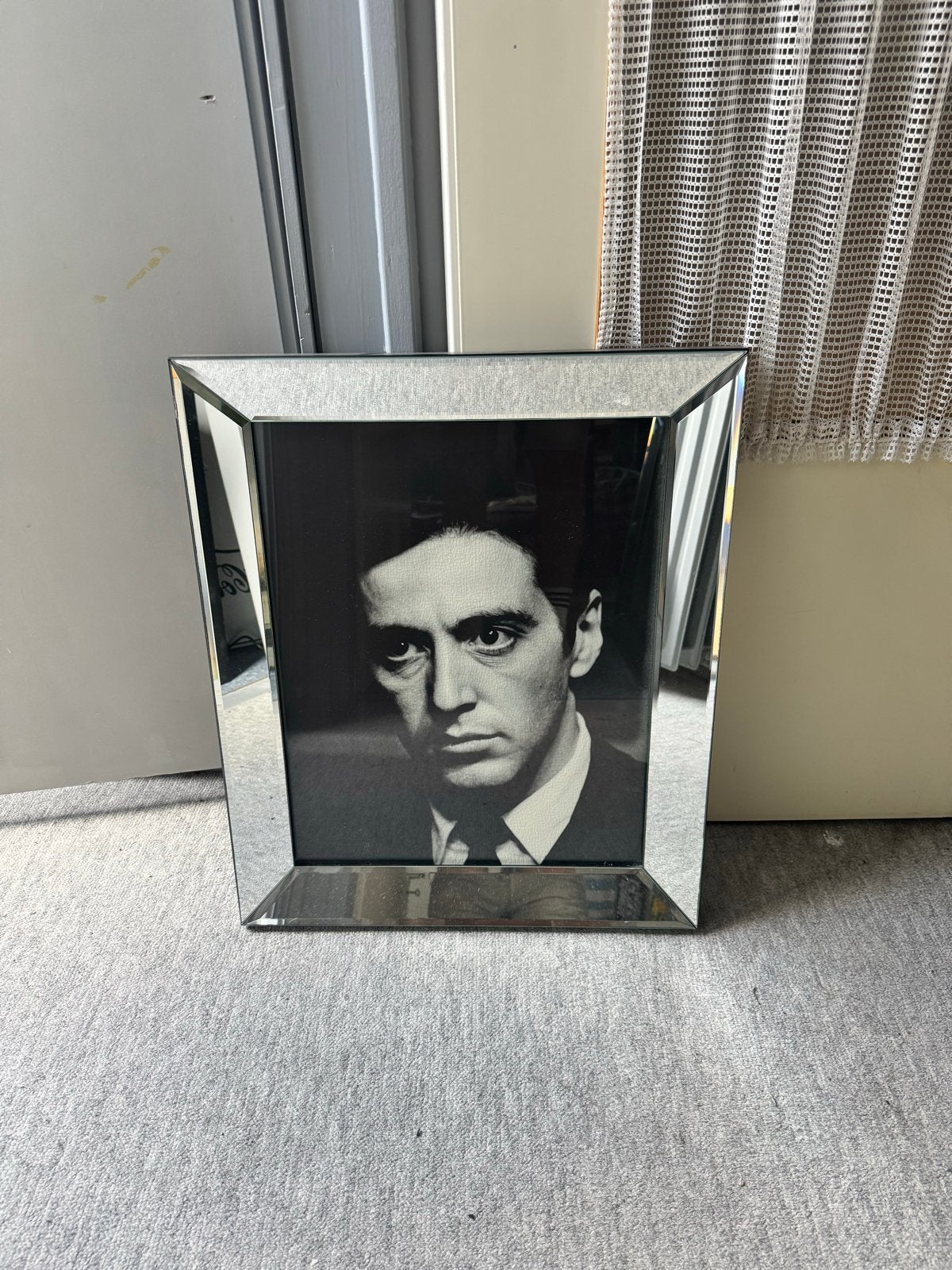 Spiegellijst Al Pacino 'The Godfather' - Eric Kuster, Huis en Inrichting, 50 – 75, Minder dan 50 cm, Ophalen of Verzenden, Zo goed als nieuw