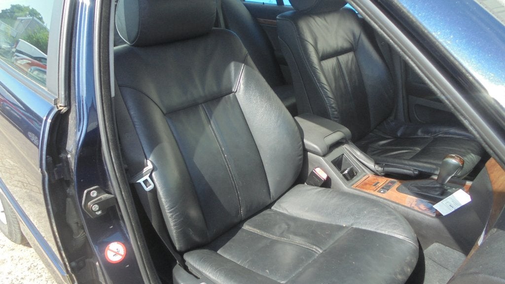 set zwart leder stoelen voor BMW 5 model e39 sedan, Auto-onderdelen, Ophalen of Verzenden, Gebruikt, BMW