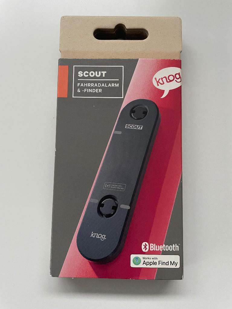 Fiets alarm - Knog scout, Fietsen en Brommers, Ophalen, Alarm, Zo goed als nieuw, Overige fietssloten