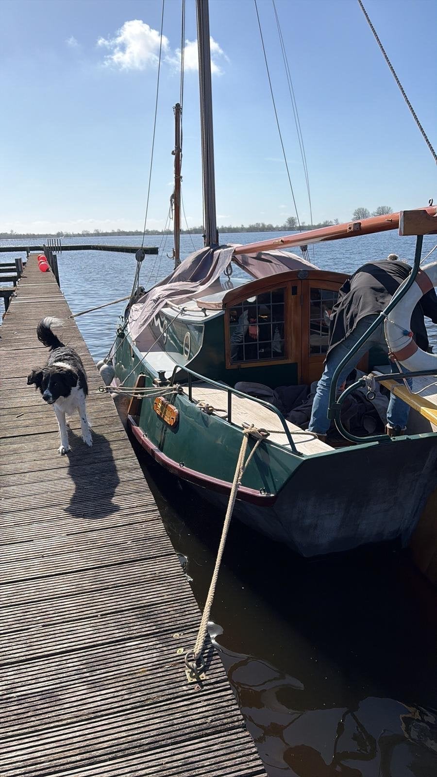 Kooyman en de Vries Grundel 8.00 meter - Goede staat, Watersport en Boten, Ophalen of Verzenden, Gebruikt, Overige merken, Platbodem