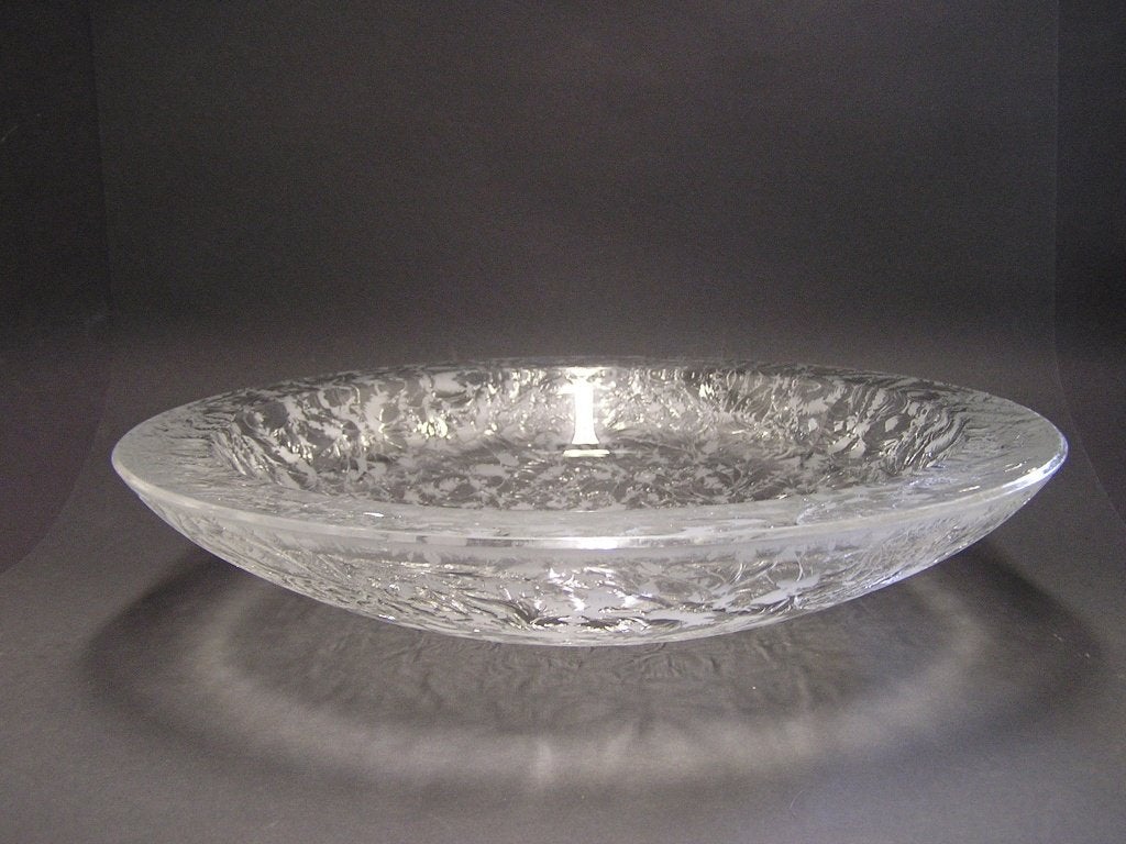Kosta Boda Orrefors IJsbloemschaal Mignus, Antiek en Kunst, Ophalen of Verzenden, Schaal, Glas, Handgemaakt
