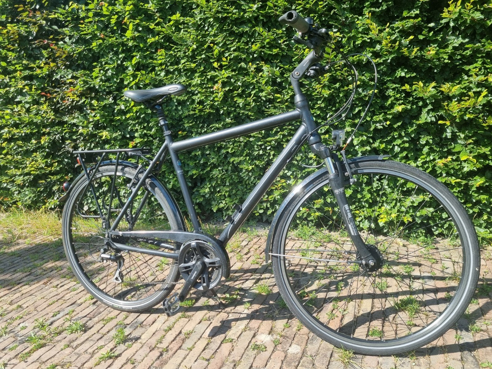Gudereit LC 15 Trekkingfiets – Shimano 24 versnellingen, Ophalen, Gebruikt, Vering, Giant