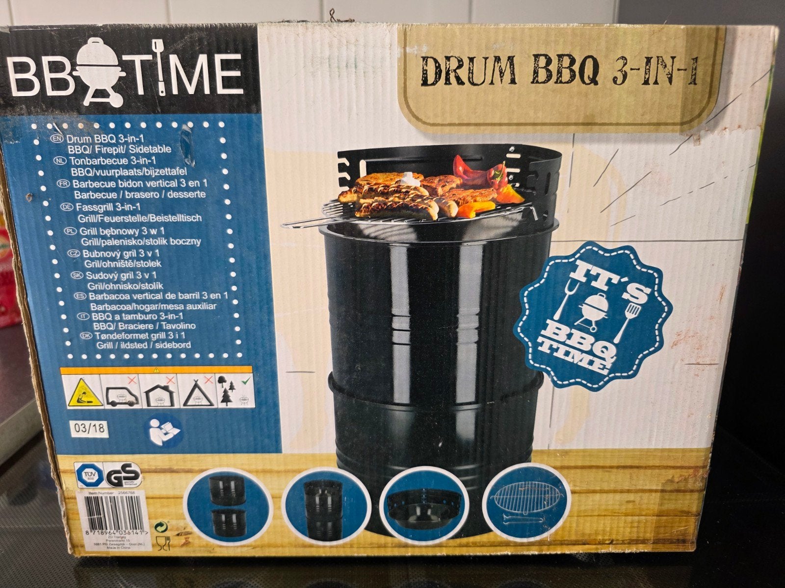 nieuwe 3 in 1 BARBECUE incl  BBQ accessoires, Tuin en Terras, Ophalen of Verzenden, Nieuw