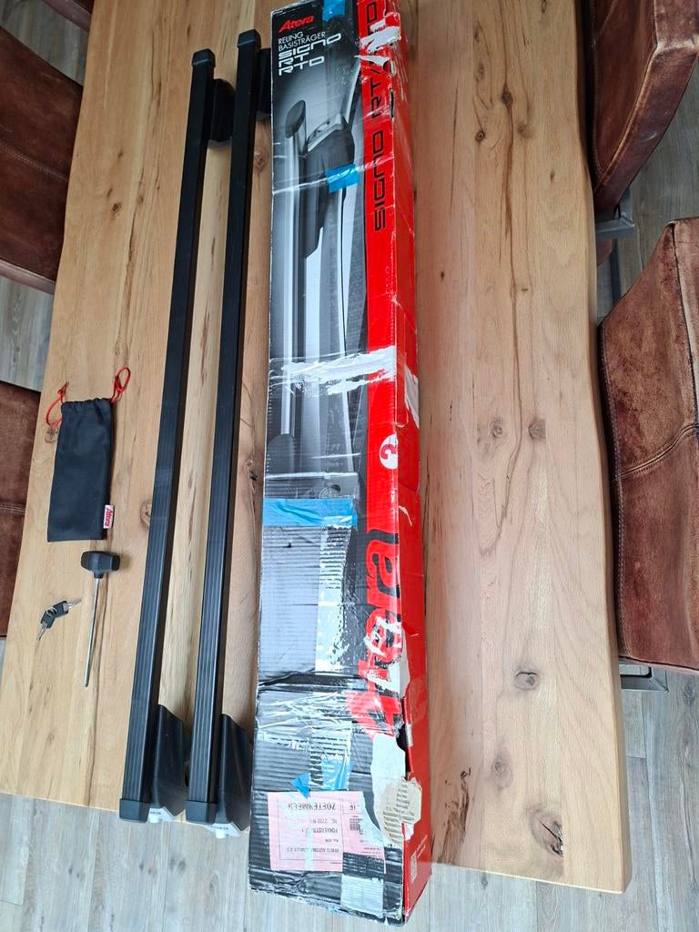 Atera Signo RTD Stalen Dakdragers 1220 mm, Ophalen, Gebruikt