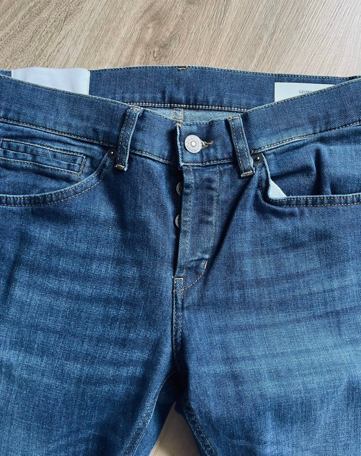 Dondup skinny jeans met stretch, maat 31, nieuw, wvp €225,00, Blauw, Overige jeansmaten, Nieuw, Ophalen of Verzenden