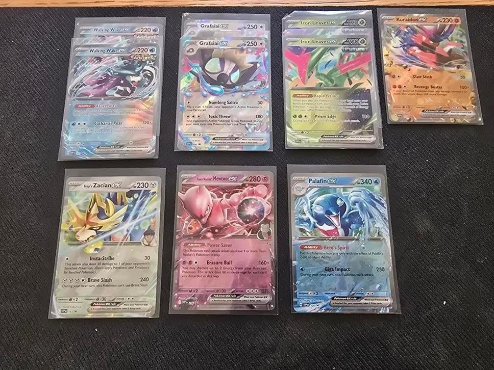 Pokémon Kaarten serie SVP, Ophalen of Verzenden, Zo goed als nieuw, Meerdere kaarten, Foil