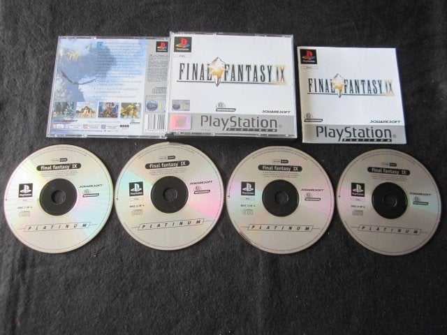 Final Fantasy IX 9 PS1 Playstation 1, Spelcomputers en Games, 1 speler, Ophalen of Verzenden, Zo goed als nieuw, Role Playing Game (Rpg)