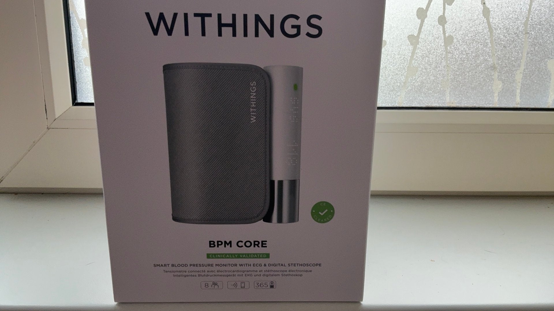 Withings BPM Core bloeddrukmeter, Ophalen of Verzenden, Zo goed als nieuw, Overige typen