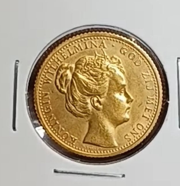 10 gulden 1898 goud, Postzegels en Munten, Munten | Nederland, Ophalen of Verzenden, Goud