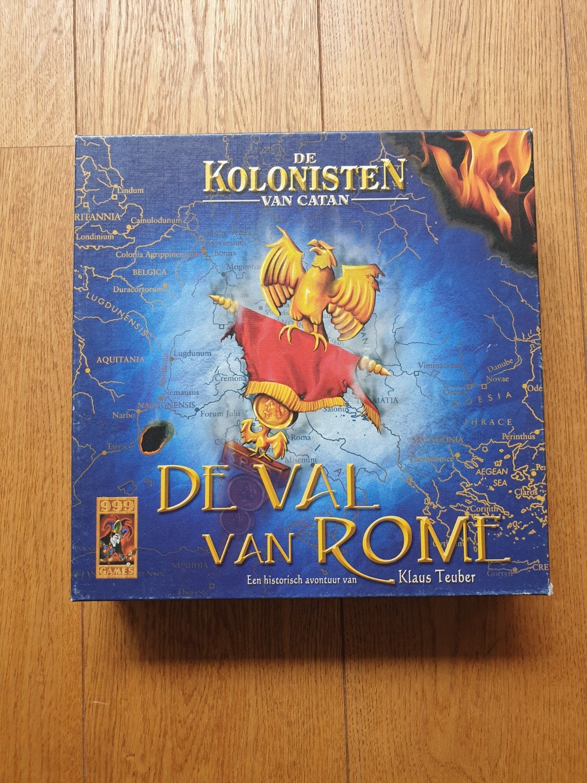 Bordspel De Val van Rome - in goede staat, Drie of vier spelers, Ophalen of Verzenden, Zo goed als nieuw, 999 Games