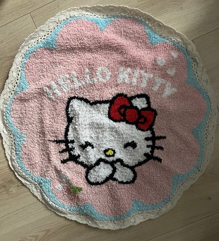 Hello Kitty Vloerkleedje / Badmatje, Ophalen, Gebruikt, Meerkleurig, Overige stijlen