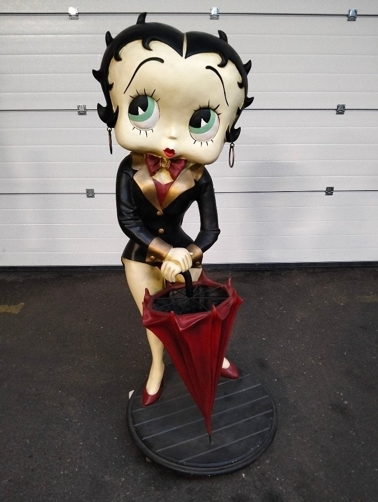 Levengroot Betty Boop Beeld figuur lifesize comic statue, Verzamelen, Ophalen of Verzenden, Zo goed als nieuw, Mens