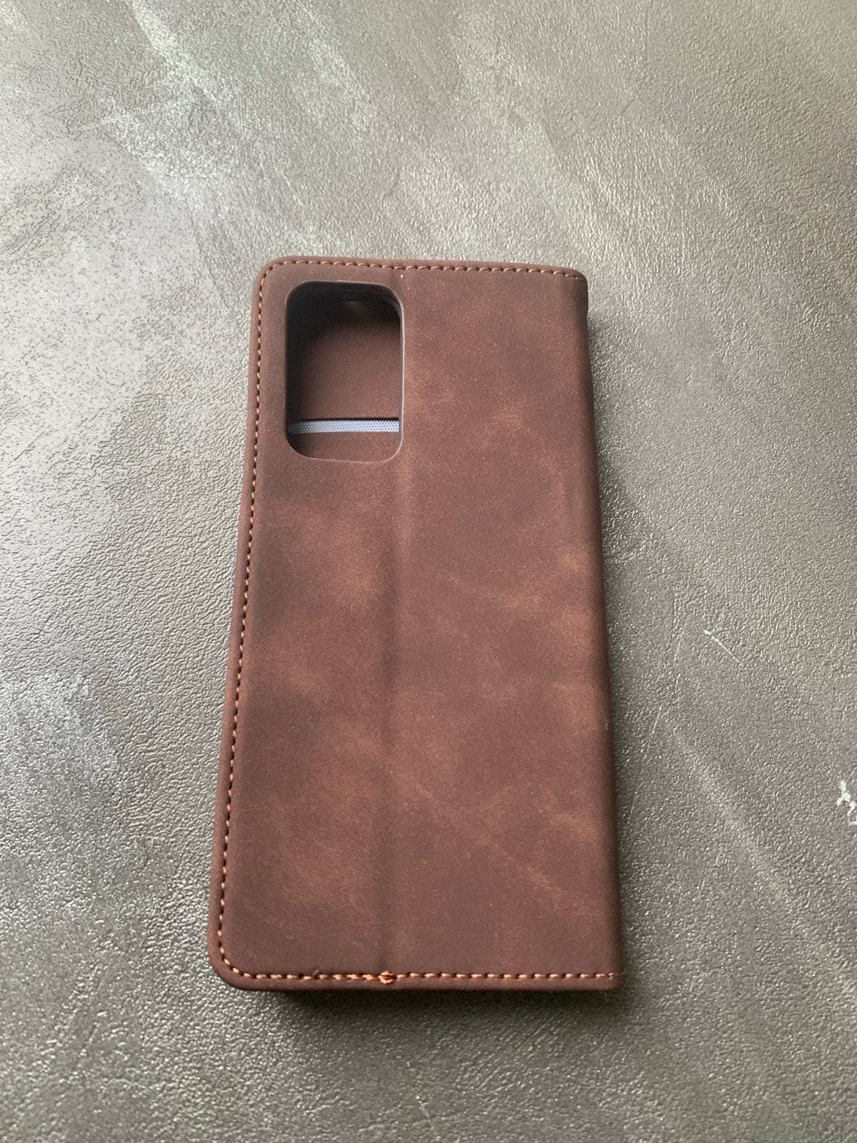 Bruine Flipcase Hoesje voor Samsung A52, Ophalen of Verzenden, Nieuw, Flipcase