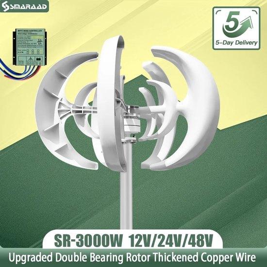Verticale Windturbine – Compacte Windmolen, Corvance B.V., Verzenden, Nieuw, Corvancebol@gmail.com