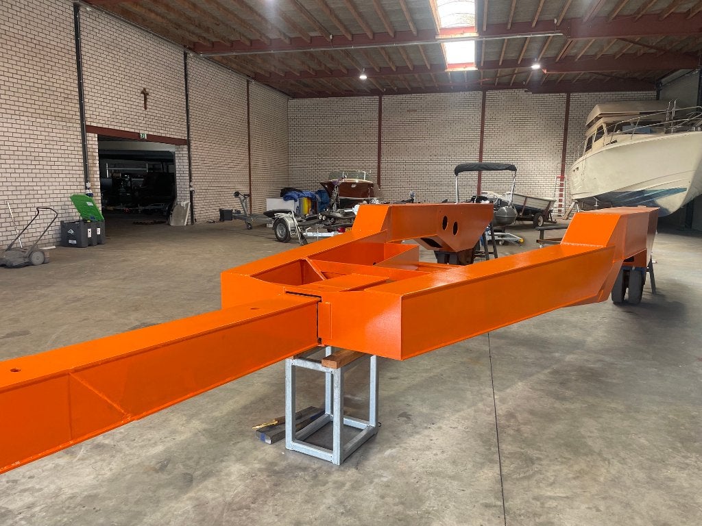 Hydraulische botenkar cradlekar inclusief cradles, Watersport en Boten, Ophalen, Gebruikt, Overige typen