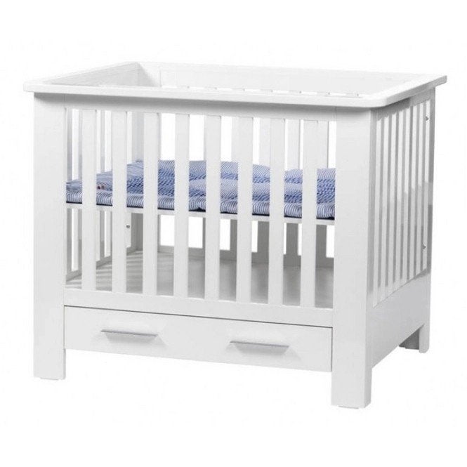 Coming Kids Babybox Wit met Lade, Ophalen, Gebruikt, Rechthoekig, In hoogte verstelbaar