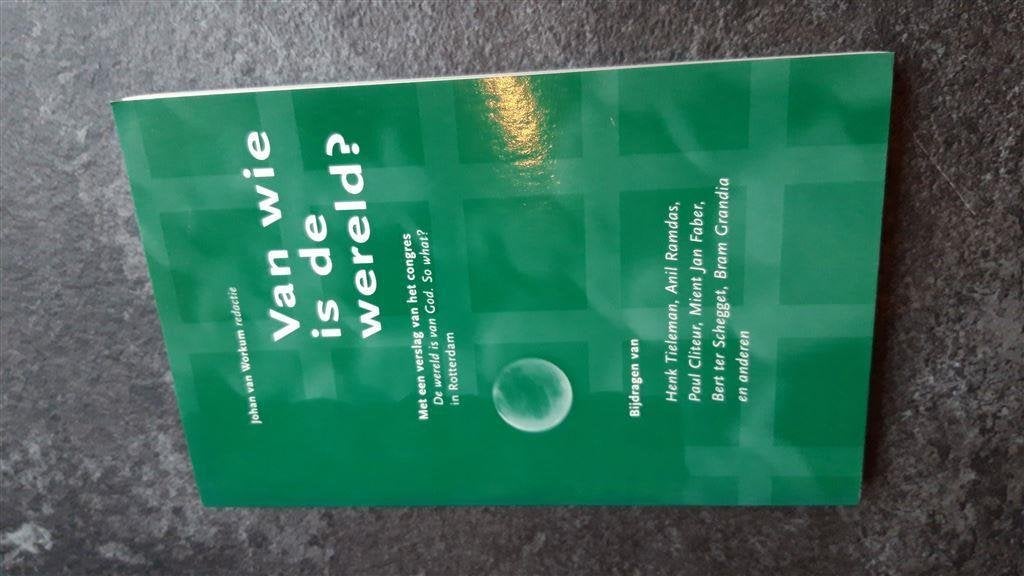 Johan van Workum - Van wie is de wereld?, Boeken, Verzenden, Nieuw