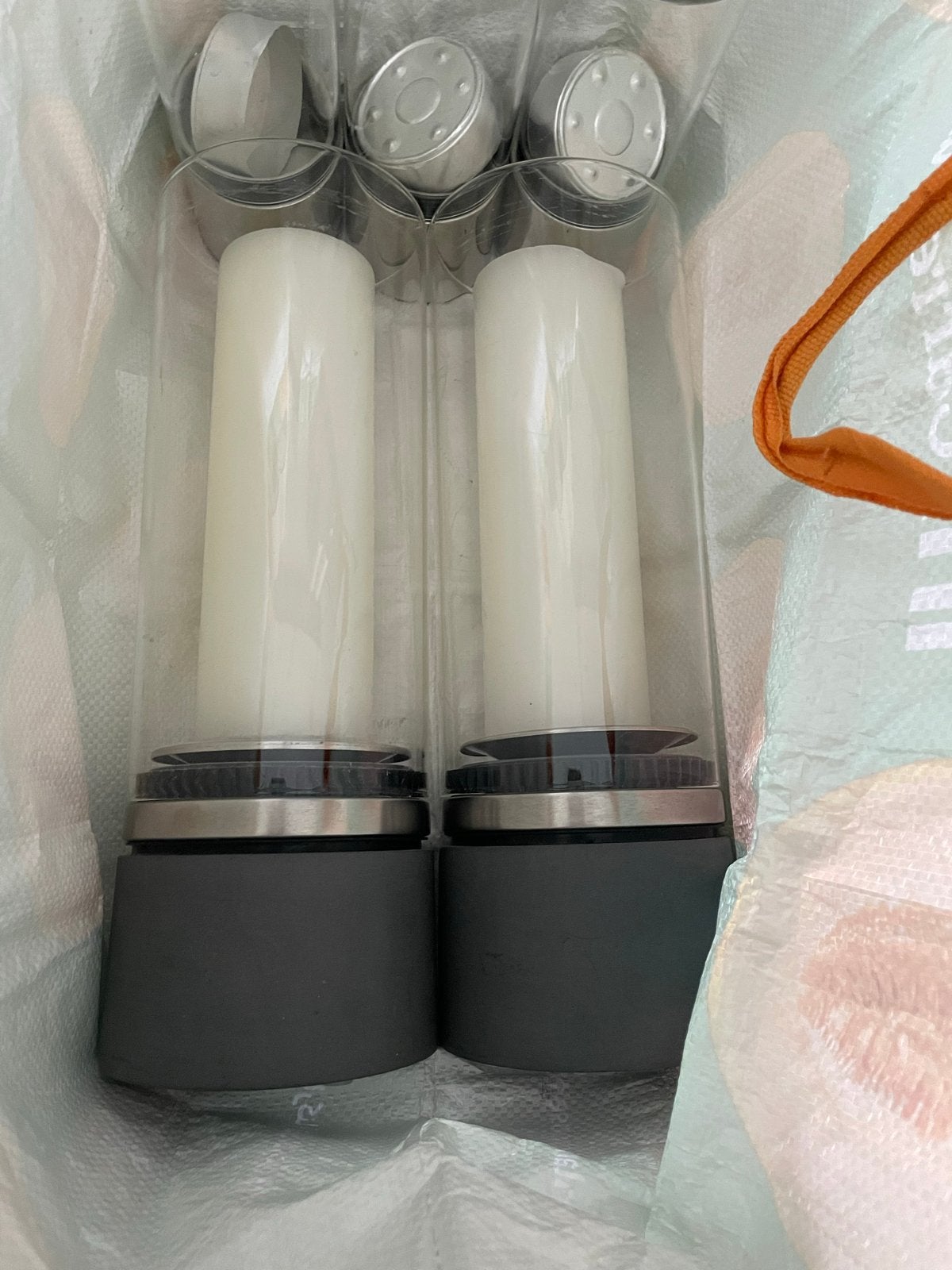 Blomus Windlichten - 6x klein (19cm), 2x groot (33cm), Huis en Inrichting, Woonaccessoires | Kandelaars en Kaarsen, Gebruikt, 25 tot 50 cm