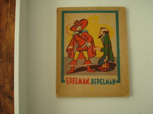 kleuter 08(311) edelman bedelman. Prachtig oud boekje, Boeken, Ophalen of Verzenden, Fictie algemeen