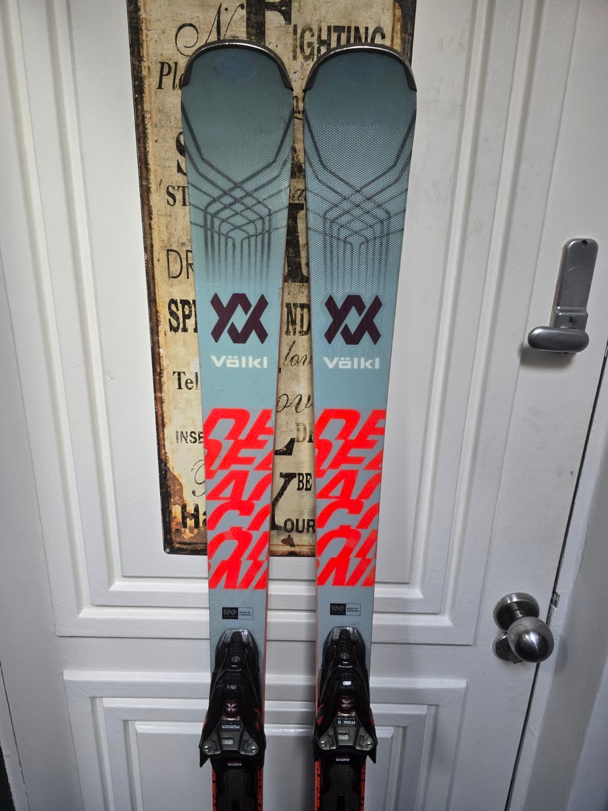 173 cm VOLKL DECON 72 NP 1000 EURO, Overige merken, 160 tot 180 cm, Ophalen of Verzenden, Zo goed als nieuw