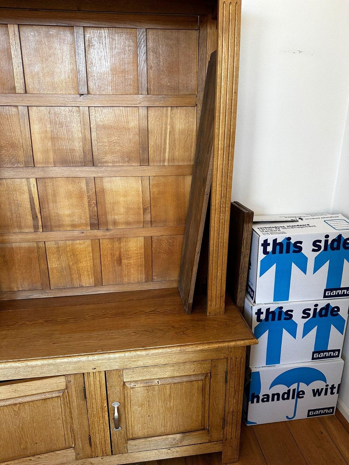Diverse houten kasten gratis op te halen in Loosduinen!, Ophalen, Gebruikt, 50 tot 100 cm, Minder dan 100 cm
