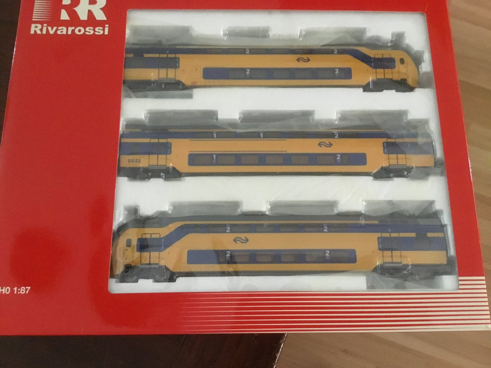 Rivarossi irm dubbeldekkers set digitaal Ho gelijkstroom ovp, Overige merken, Treinset, Gelijkstroom, Ophalen of Verzenden