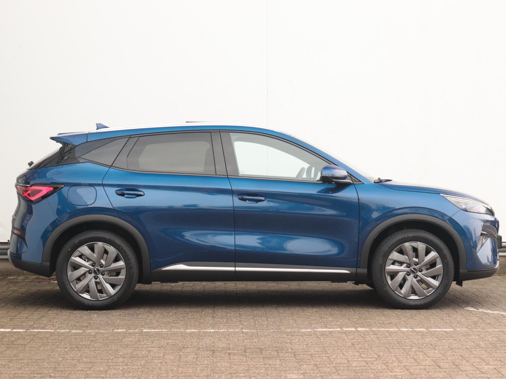 BYD ATTO 3 EVO Excellence 74.8 kWh | 450pk | 0-100 3,9 sec |, Auto's, BYD, Automaat, Achterwielaandrijving, Zwart, Blauw