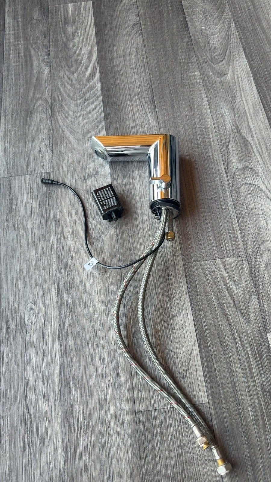 Grohe Elektronische Wastafelkraan met Sensor, Ophalen of Verzenden, Zo goed als nieuw, Kraan