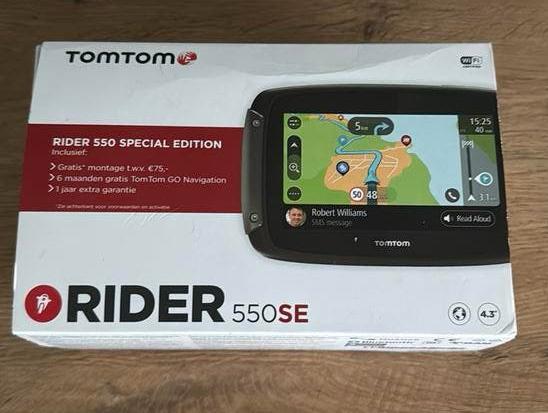 TomTom navigatiesysteem voor motorfietsen, Motoren, Ophalen, Zo goed als nieuw