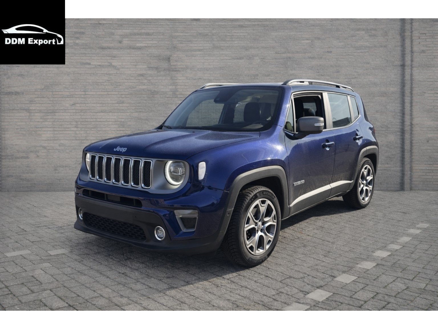 Jeep Renegade T Limited LPG | Clima | Navi | Trekhaak | S/S, Auto's, Jeep, Voorwielaandrijving, Gebruikt, Blauw, Bedrijf