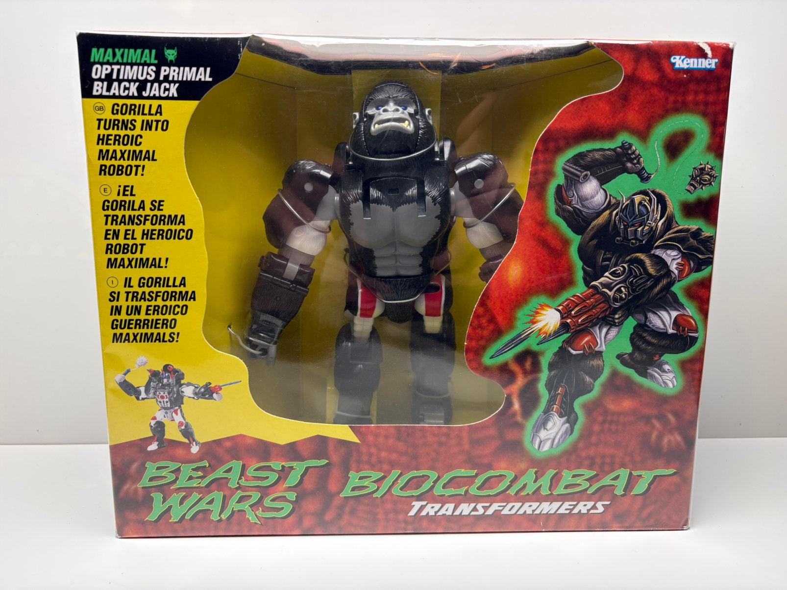 Beast wars optimus primal misb, Verzamelen, Transformers, Overige generaties, Ophalen of Verzenden, Zo goed als nieuw, Autobots