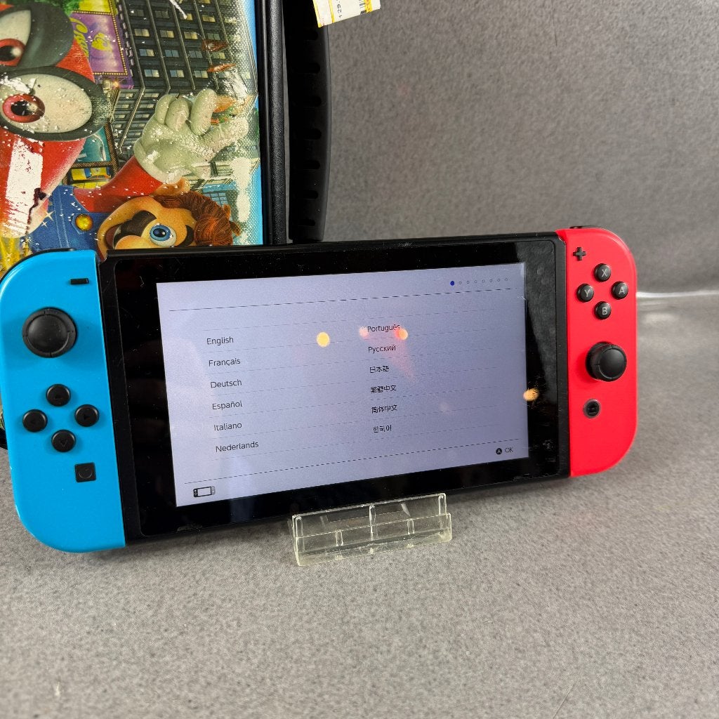 Nintendo Switch Gameconsole | met hoes en lader | 410797, Ophalen of Verzenden, Gebruikt, Met 2 controllers, Switch Original