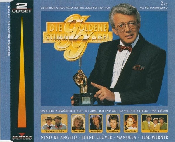 Die Goldene Stimmgabel - Dieter Thomas Heck =2cd = 2,49, Ophalen of Verzenden, Zo goed als nieuw, Schlager