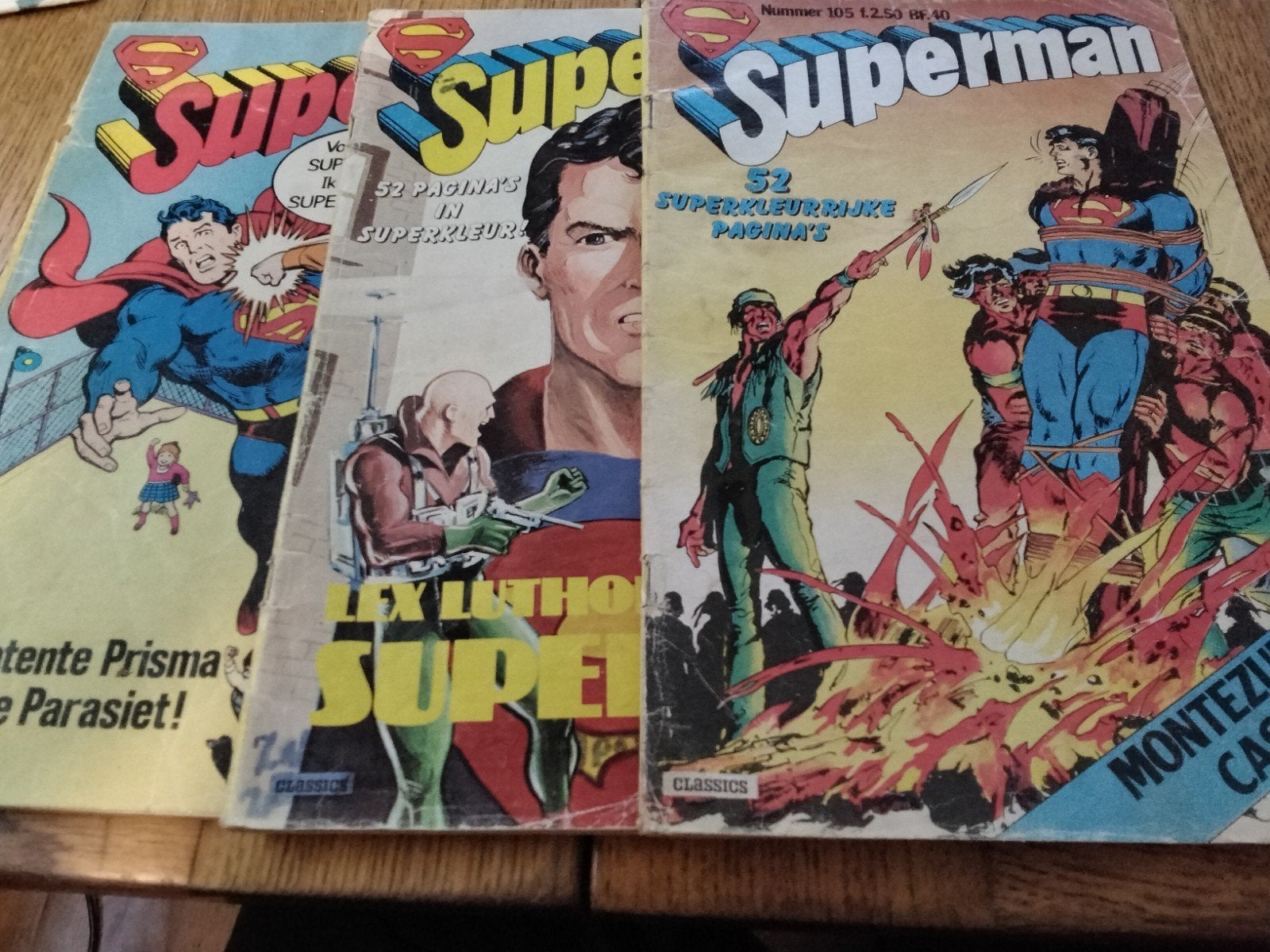 SUPERMAN Diversen, Meerdere comics, Ophalen of Verzenden, Zo goed als nieuw, Europa