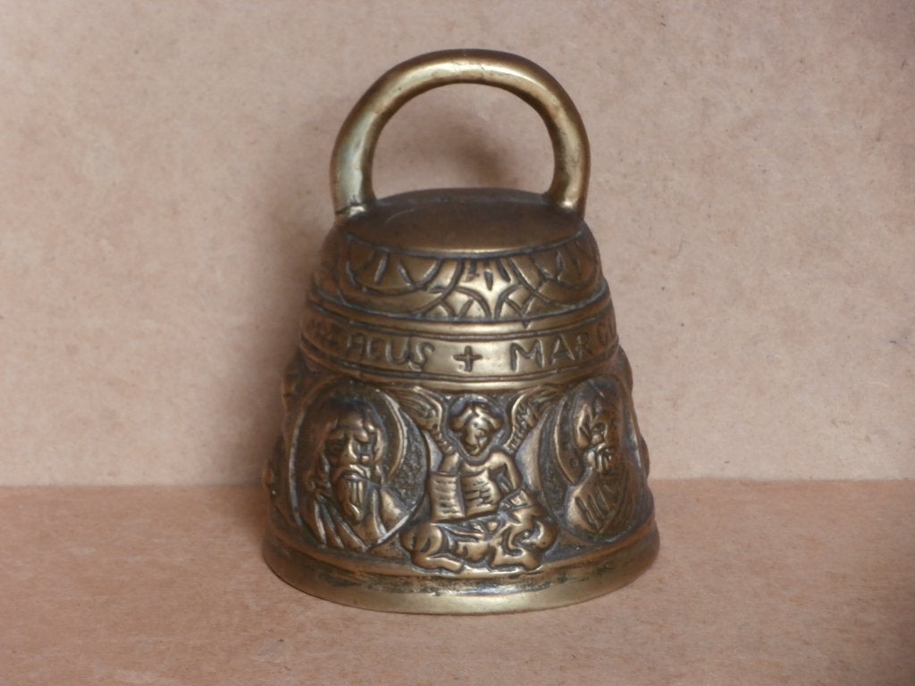 Antieke bel kerkbel kloosterbel Apostelbel trekbel massief, Antiek en Kunst, Antiek | Koper en Brons, Ophalen of Verzenden, Koper