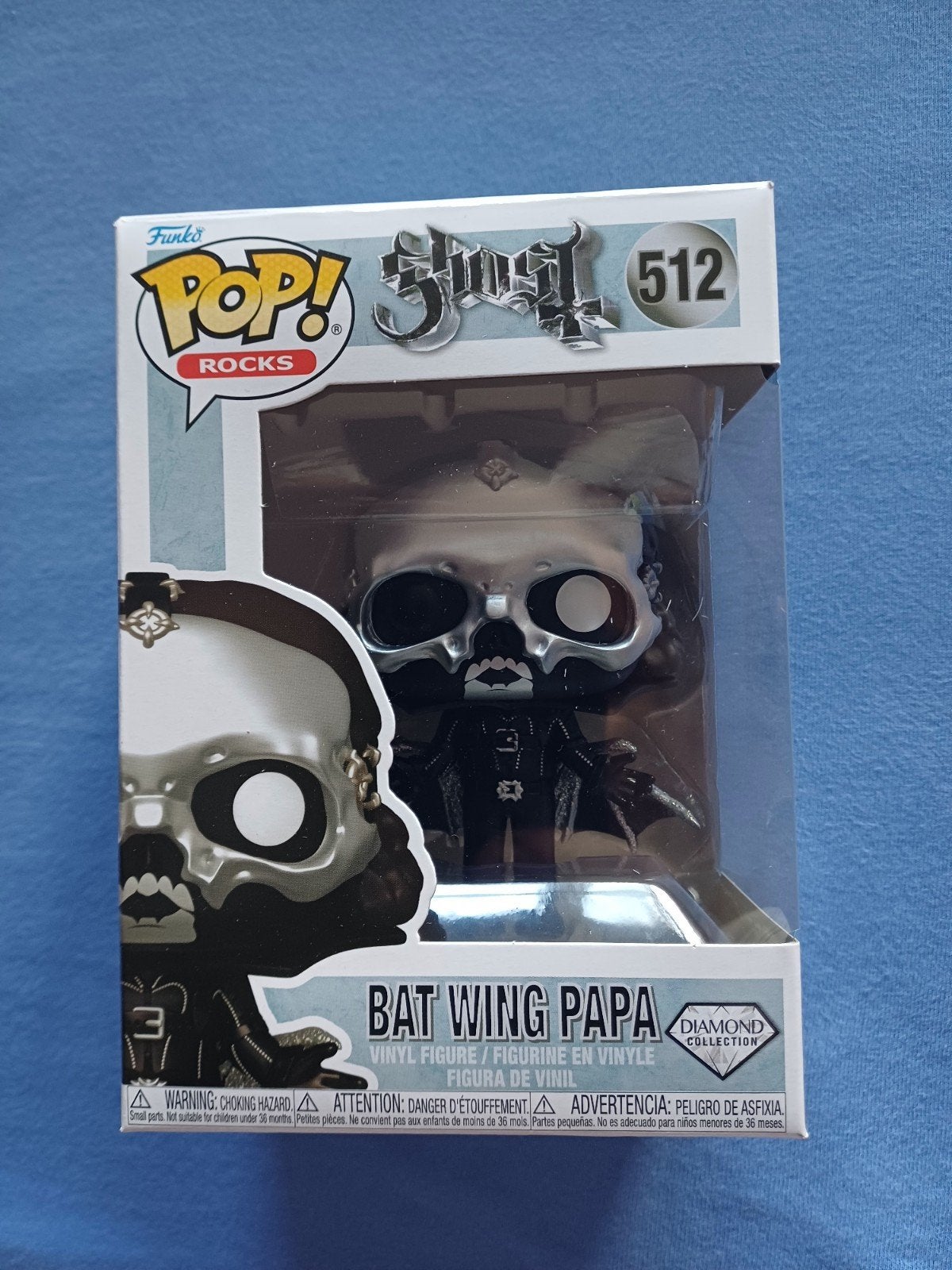 Funko Pop! Rocks: Ghost - Bat Wing Papa (Diamond Collection), Ophalen of Verzenden, Nieuw