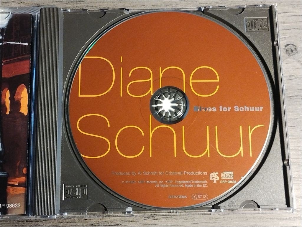 Diane Schuur - Blues For Schuur, Ophalen of Verzenden, Zo goed als nieuw, Jazz
